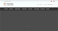 Desktop Screenshot of korulugroup.com.tr