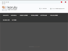 Tablet Screenshot of korulugroup.com.tr
